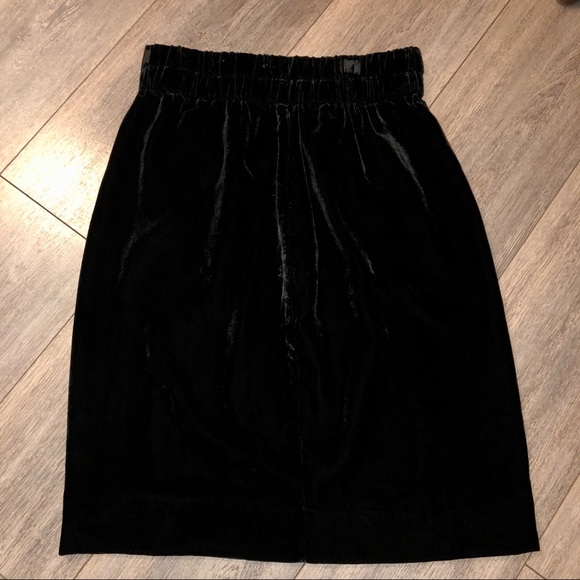 J. Crew velvet pencil skirt - Picture 2 of 5